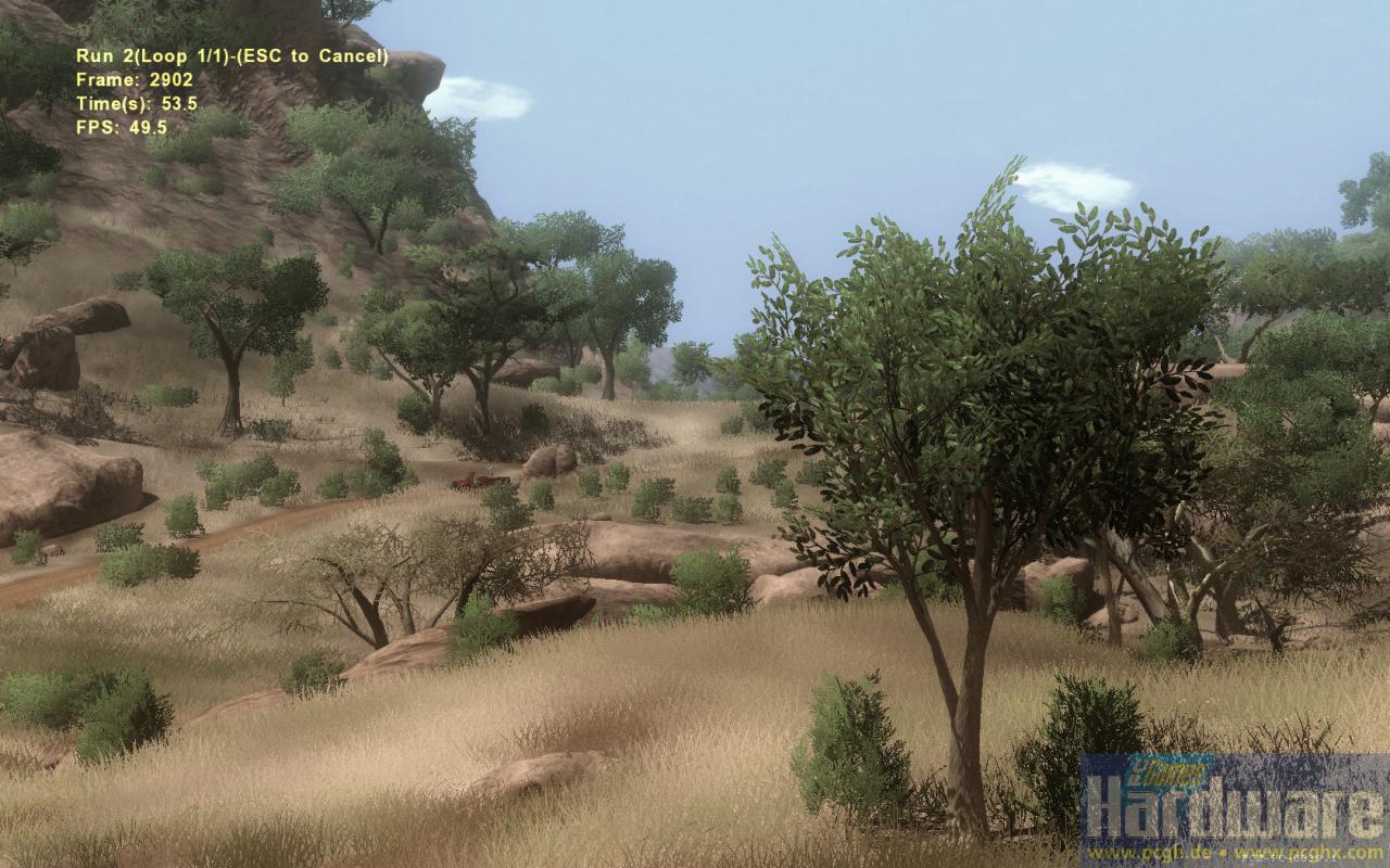 [16/10/2008] Szene aus dem Far Cry 2 Benchmark