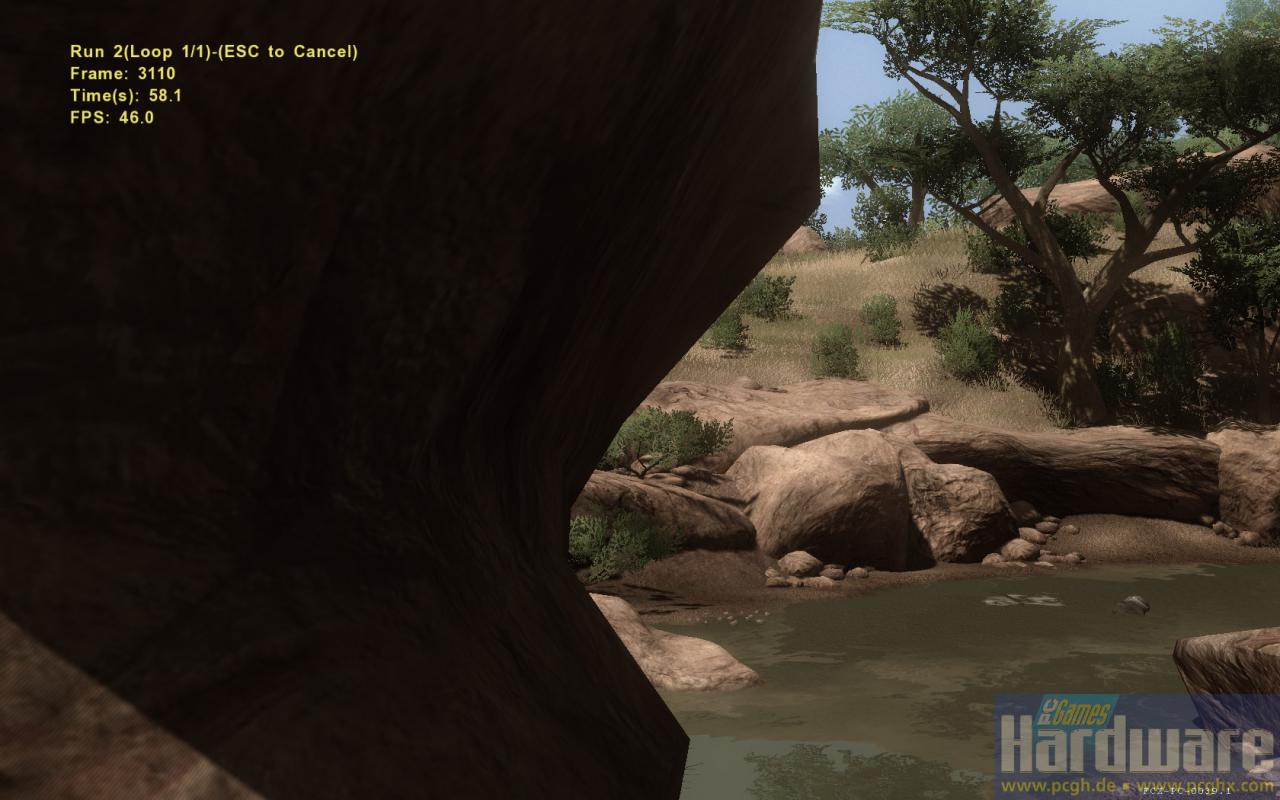 [16/10/2008] Szene aus dem Far Cry 2 Benchmark