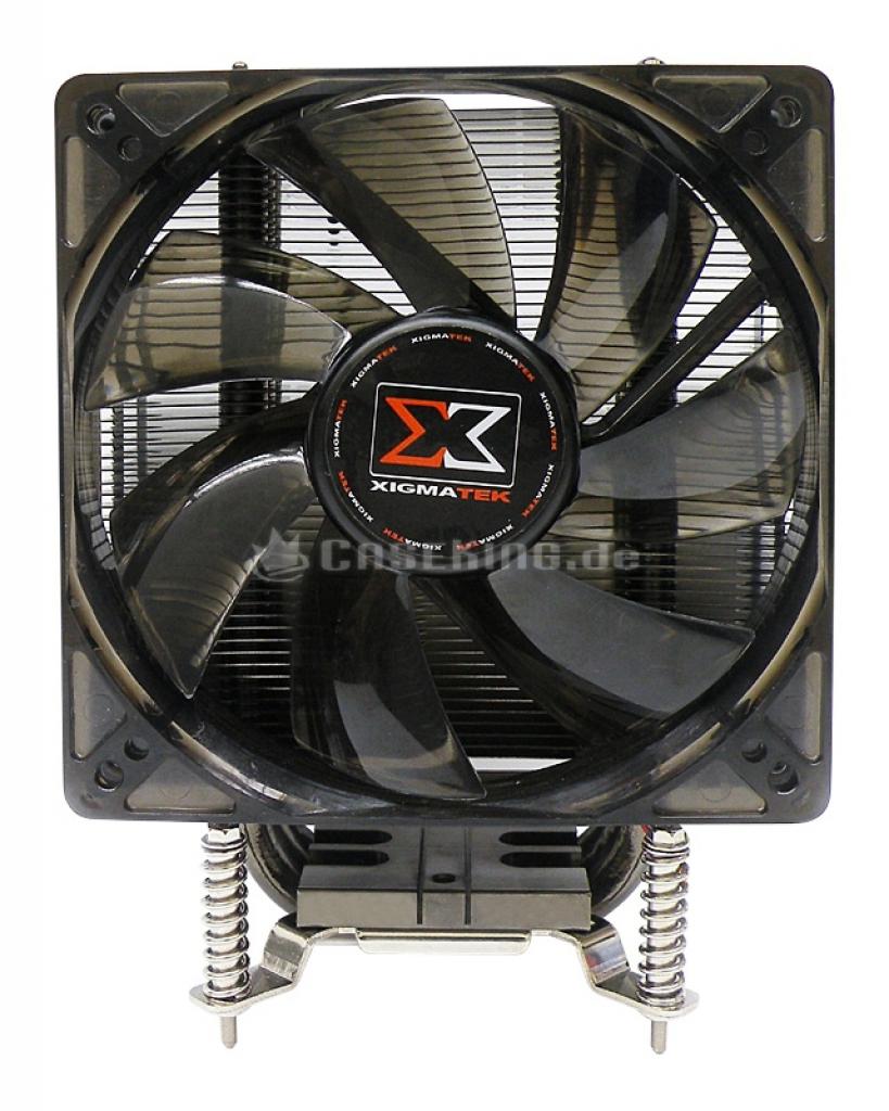 [21/10/2008] Der Dark Knight S1283 stellt das Topmodell unter Xigmateks Neuankömmlingen dar. (Bild: Caseking.de)