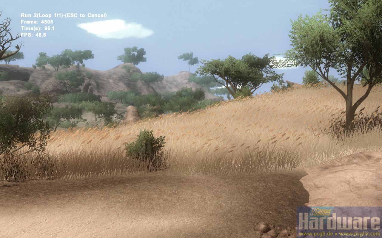 [16/10/2008] Szene aus dem Far Cry 2 Benchmark