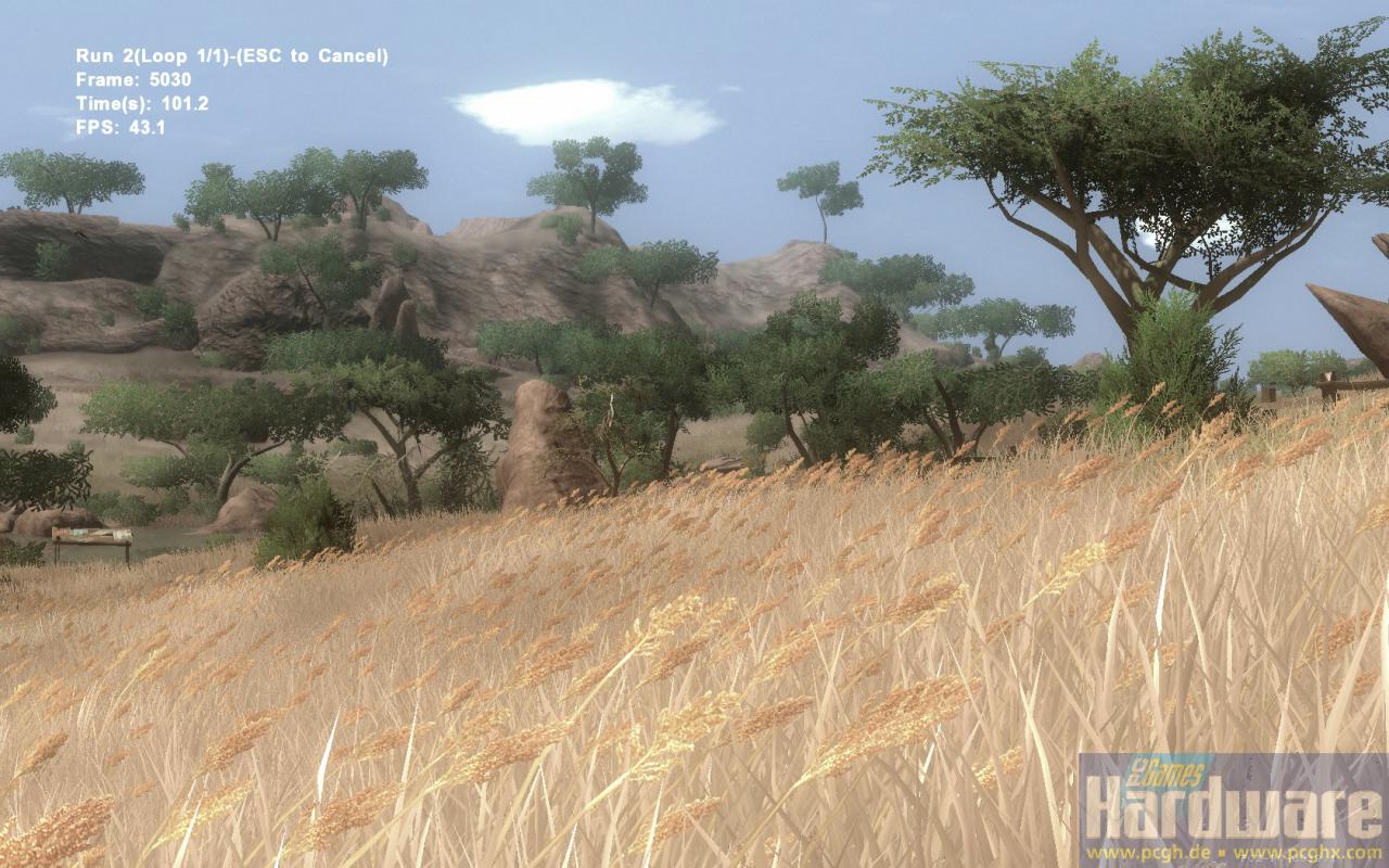 [16/10/2008] Szene aus dem Far Cry 2 Benchmark