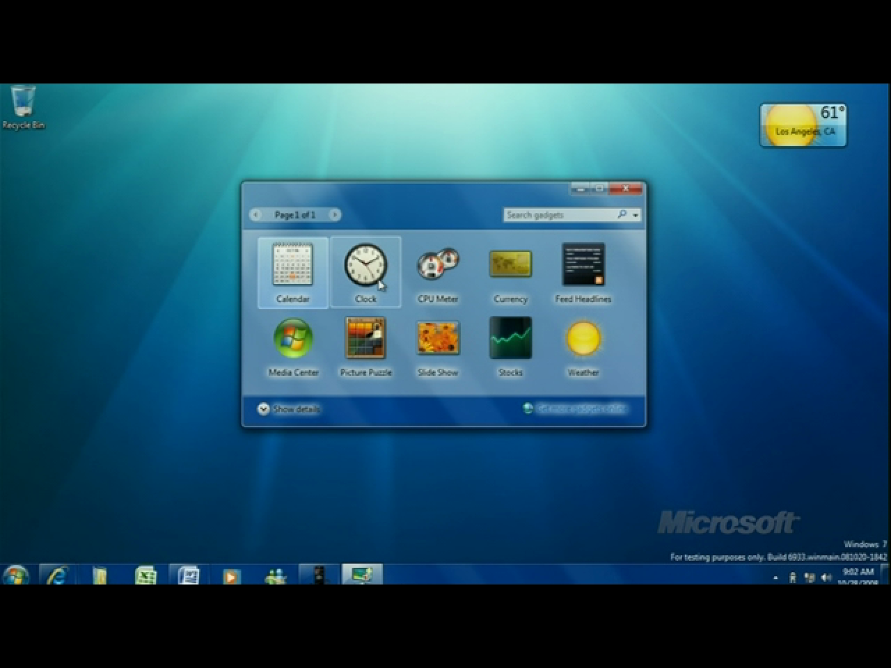 [29/10/2008] Windows 7: Die neue Oberfläche