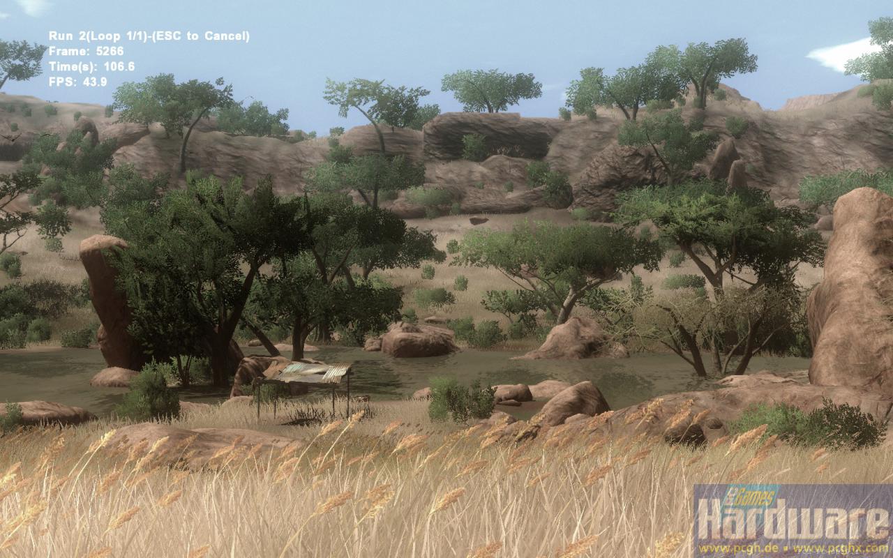 [16/10/2008] Szene aus dem Far Cry 2 Benchmark