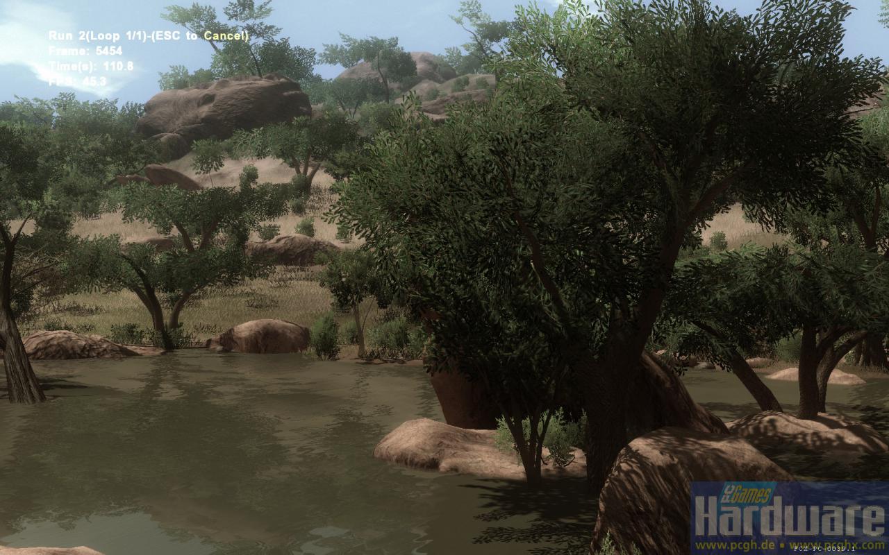 [16/10/2008] Szene aus dem Far Cry 2 Benchmark