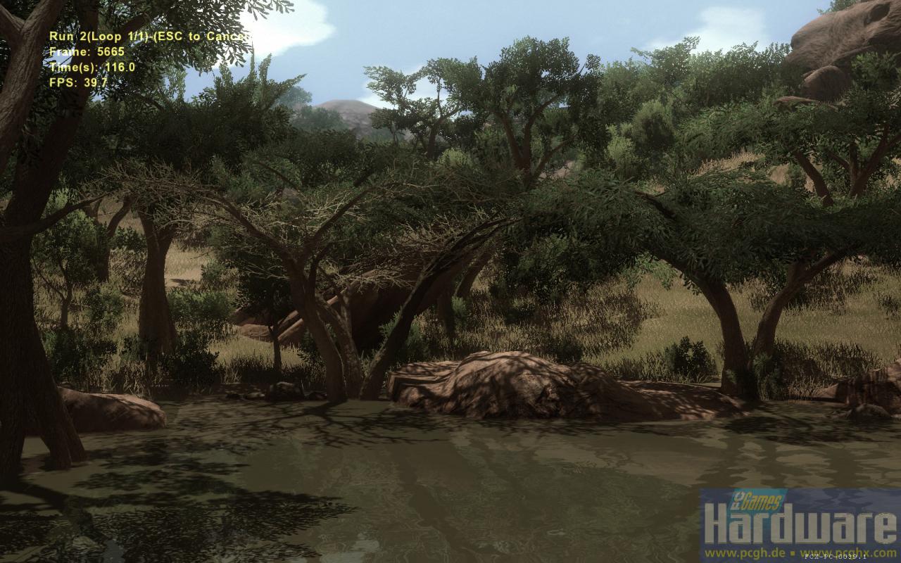 [16/10/2008] Szene aus dem Far Cry 2 Benchmark