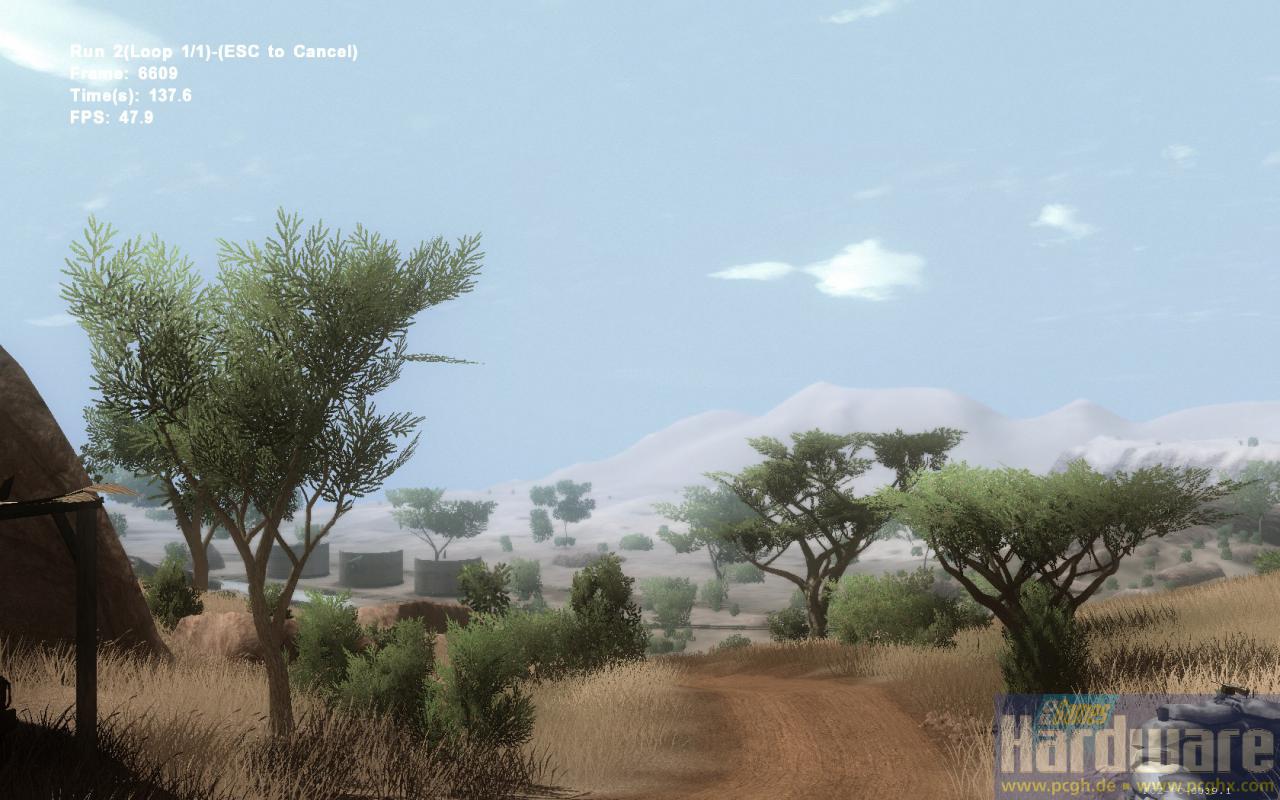 [16/10/2008] Szene aus dem Far Cry 2 Benchmark
