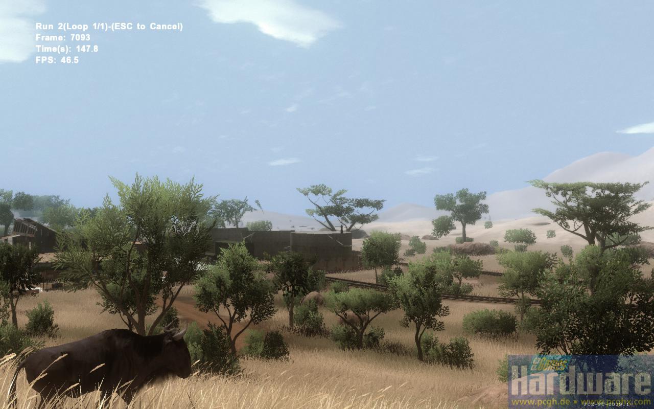 [16/10/2008] Szene aus dem Far Cry 2 Benchmark