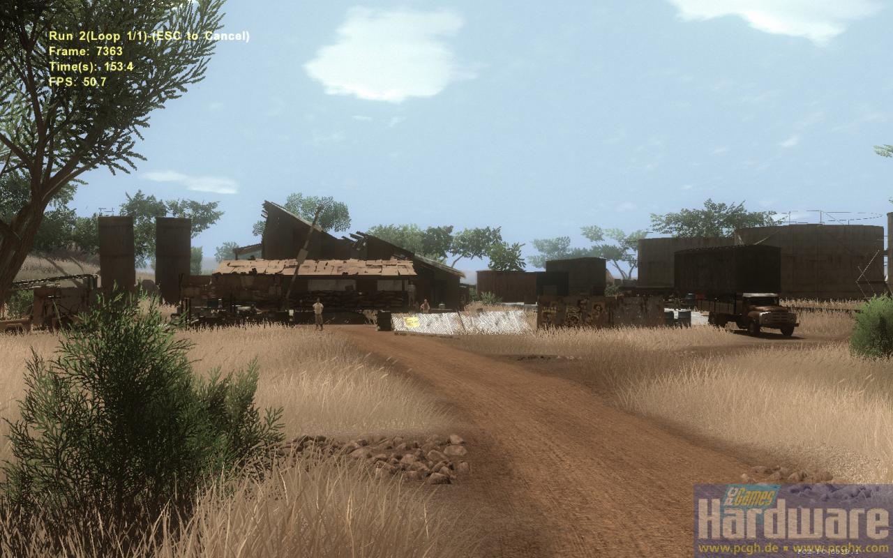 [16/10/2008] Szene aus dem Far Cry 2 Benchmark