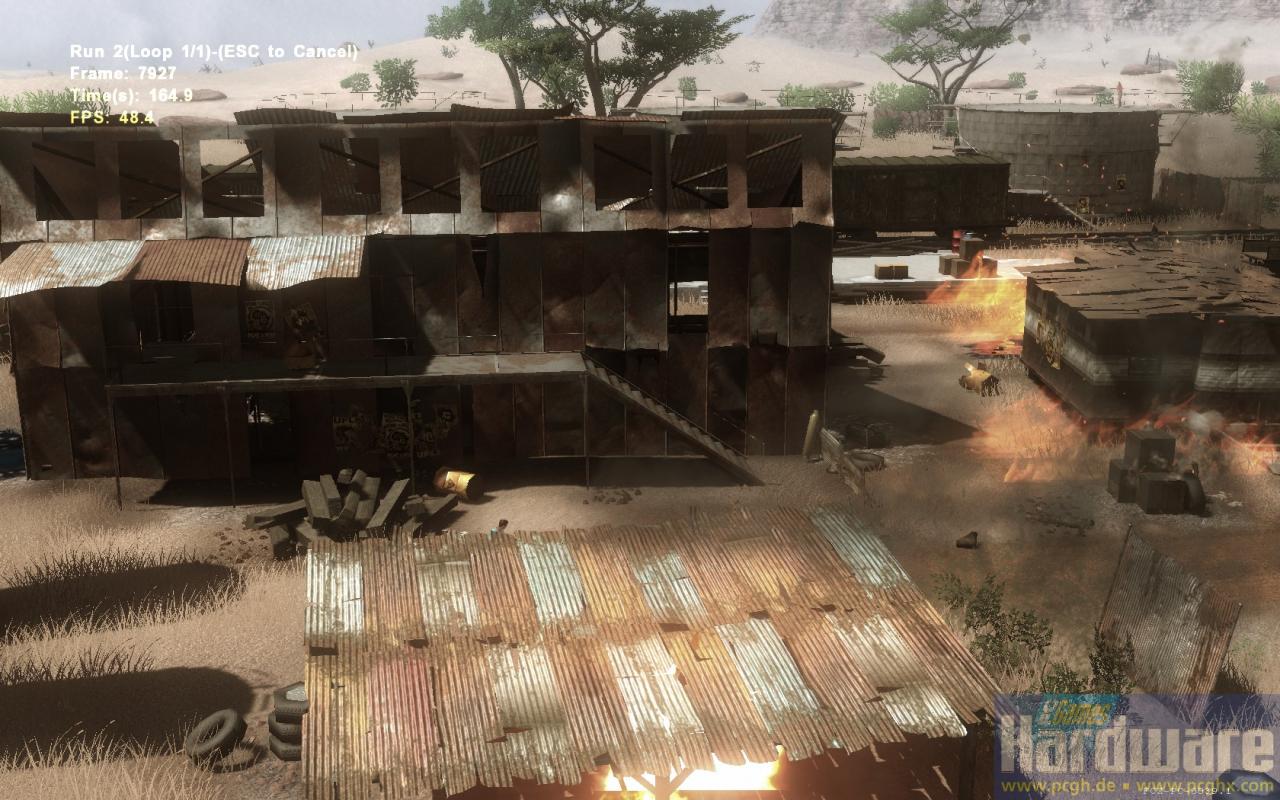 [16/10/2008] Szene aus dem Far Cry 2 Benchmark