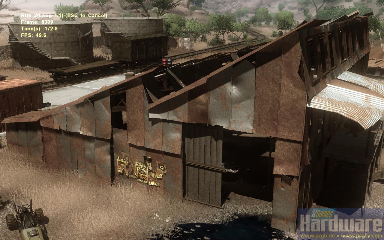 [16/10/2008] Szene aus dem Far Cry 2 Benchmark