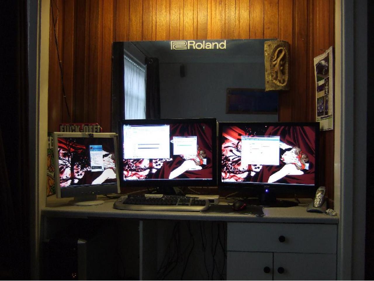 [13/10/2008] Weitere Multi-Monitor-Systeme, unter anderem für Multi-Boxing in WoW