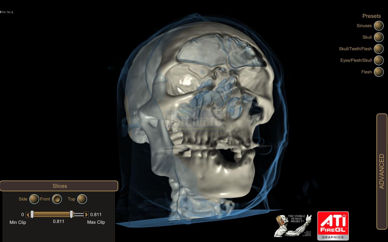 [29/10/2008] ATI FireGL™ V8600 PCI-Express Real-Time Demos (Bild: PCGH)