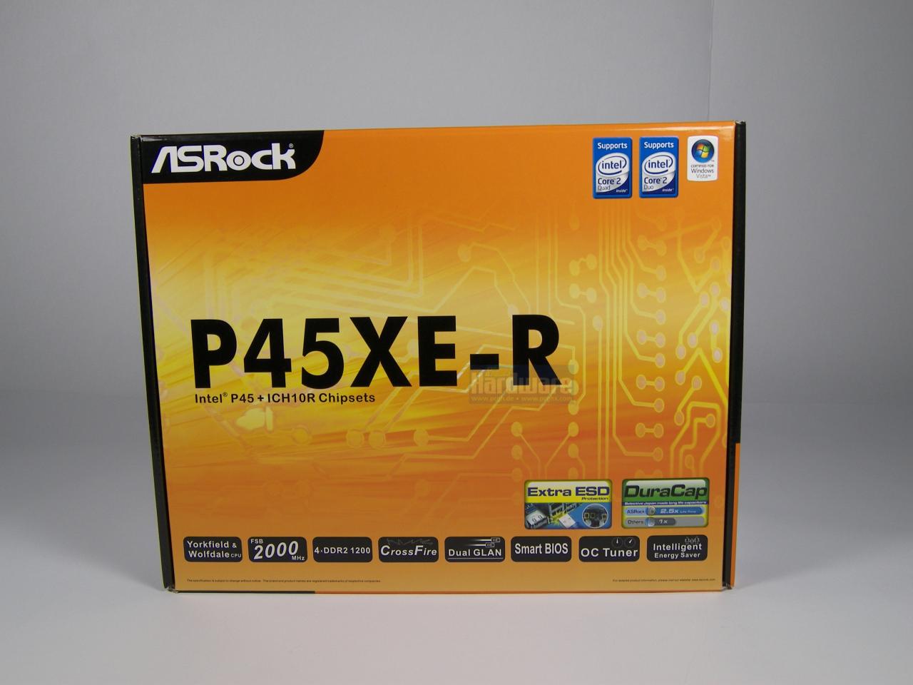 [16/10/2008] Asrock P45XE-R (Bild: PCGH)