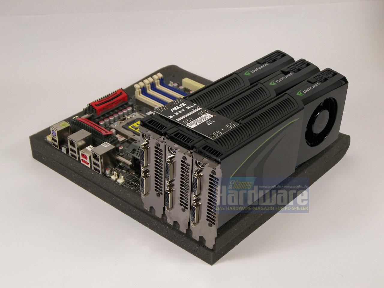 [30/10/2008] Asus Rampage II Extreme (Bild: PCGH)