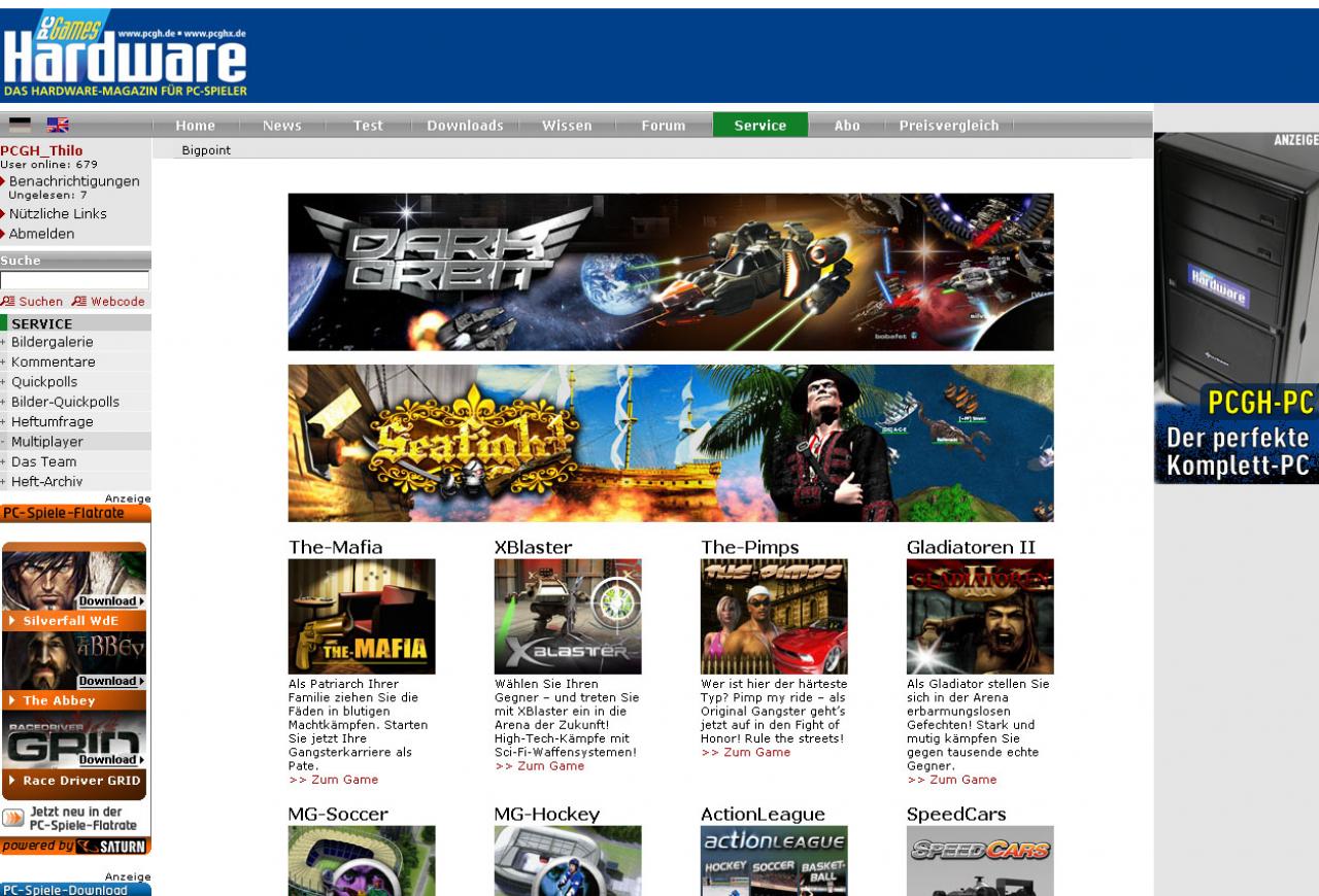 [02/10/2008] Neu bei PCGH: den Bereich Multiplayer