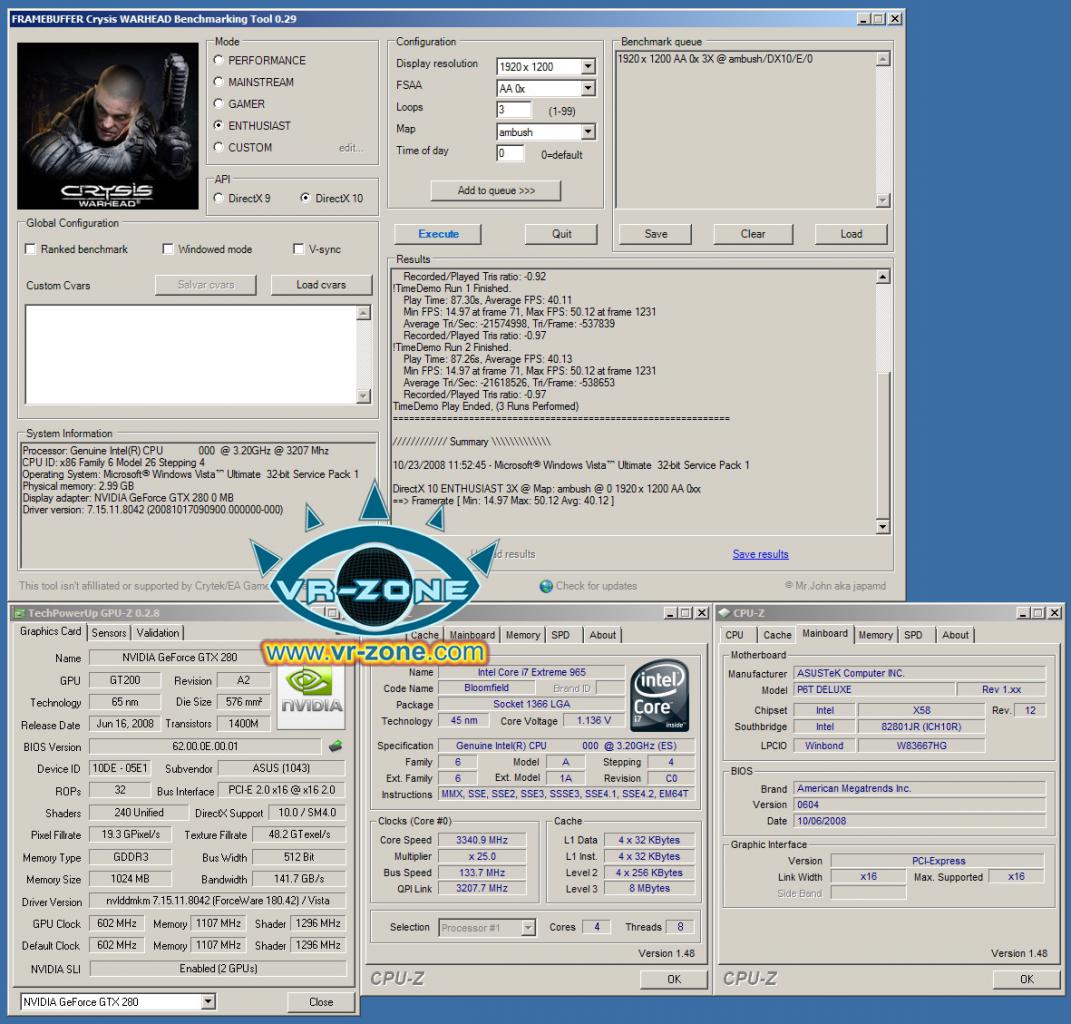 [24/10/2008] Crysis Warhead 1.920 x 1.200 (Bild: vr-zone)