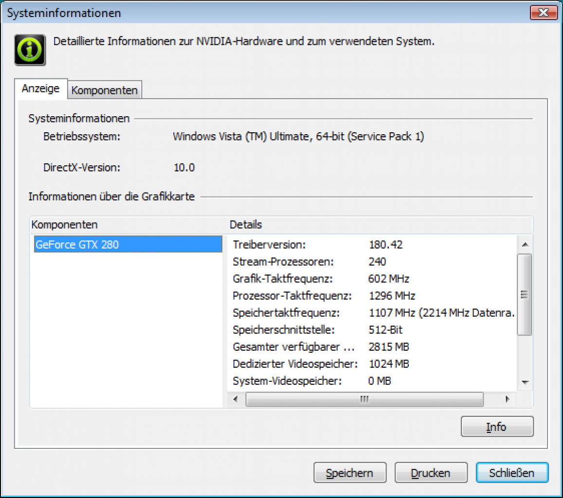 [21/10/2008] Geforce 180.42 im Treiber-Panel