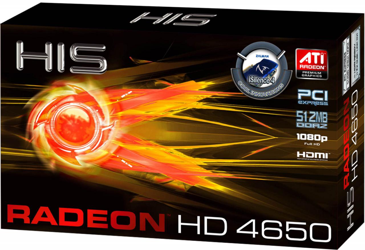 [14/10/2008] Mit der HD4650 Isilence stellt His eine passiv gekühlte Grafikkarte auf Basis von AMDs Radeon HD 4650 vor. (Bild: His)