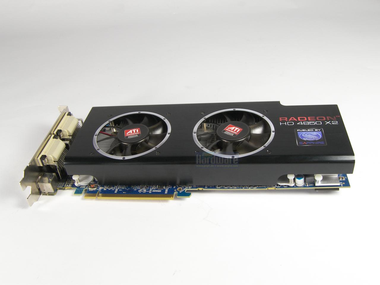 [31/10/2008] Sapphire Radeon HD 4850 X2 (Bild: PCGH)