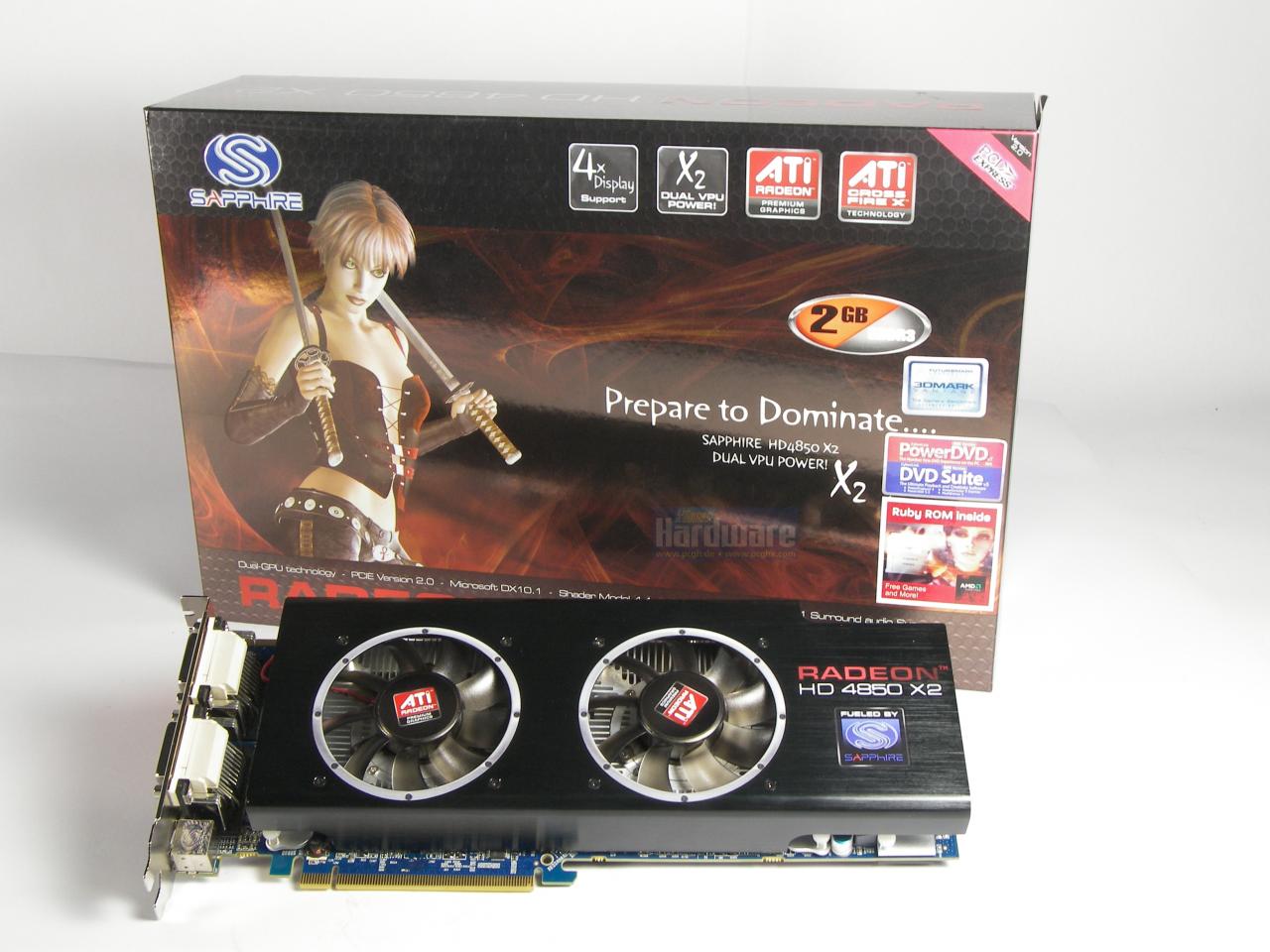 [31/10/2008] Sapphire Radeon HD 4850 X2 (Bild: PCGH)