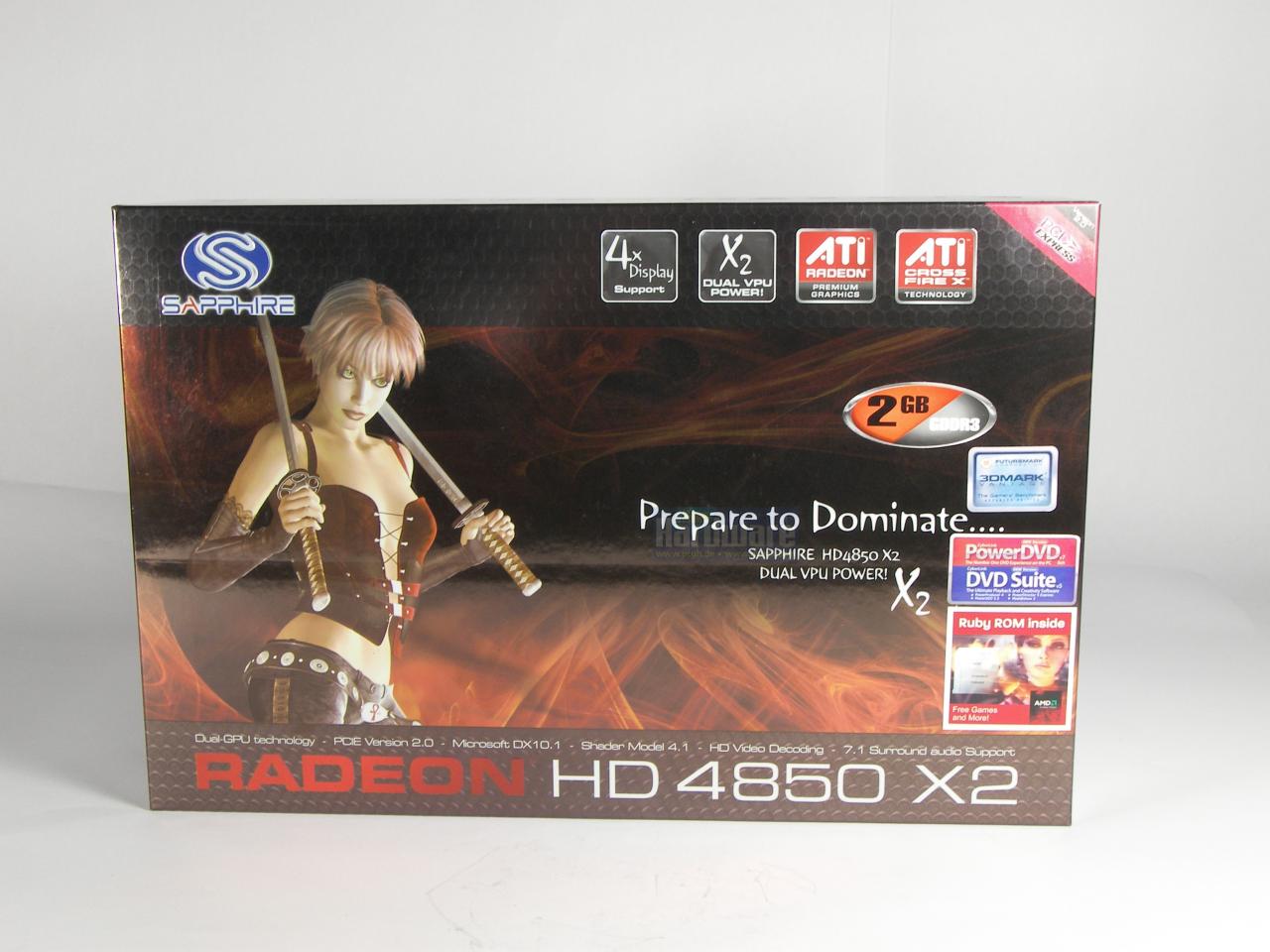[31/10/2008] Sapphire Radeon HD 4850 X2 (Bild: PCGH)