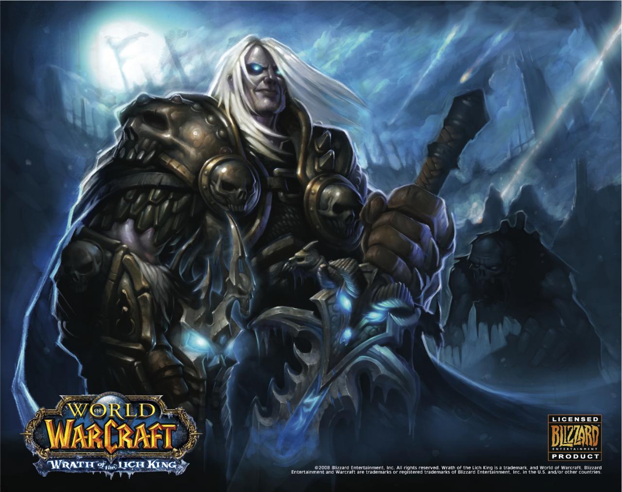 [22/10/2008] Compad wird zum Start von Wrath of the Lich King ein passendes Mauspad anbieten (Bild: Compad)