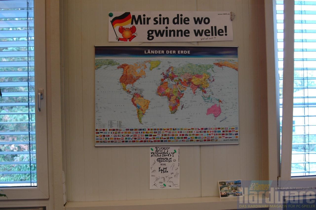 [12/10/2008] Hier sitzt das motivierte Verwaltungs-Team. (Bild: PCGH)