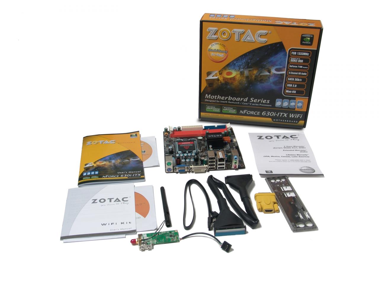 [29/10/2008] Zotac Nforce 630i-ITX Wifi 