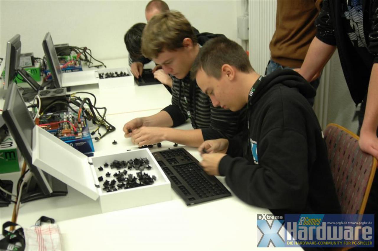 [28/10/2008] EIner der zahlreichen Wettbewerbe: Tastaturpuzzle