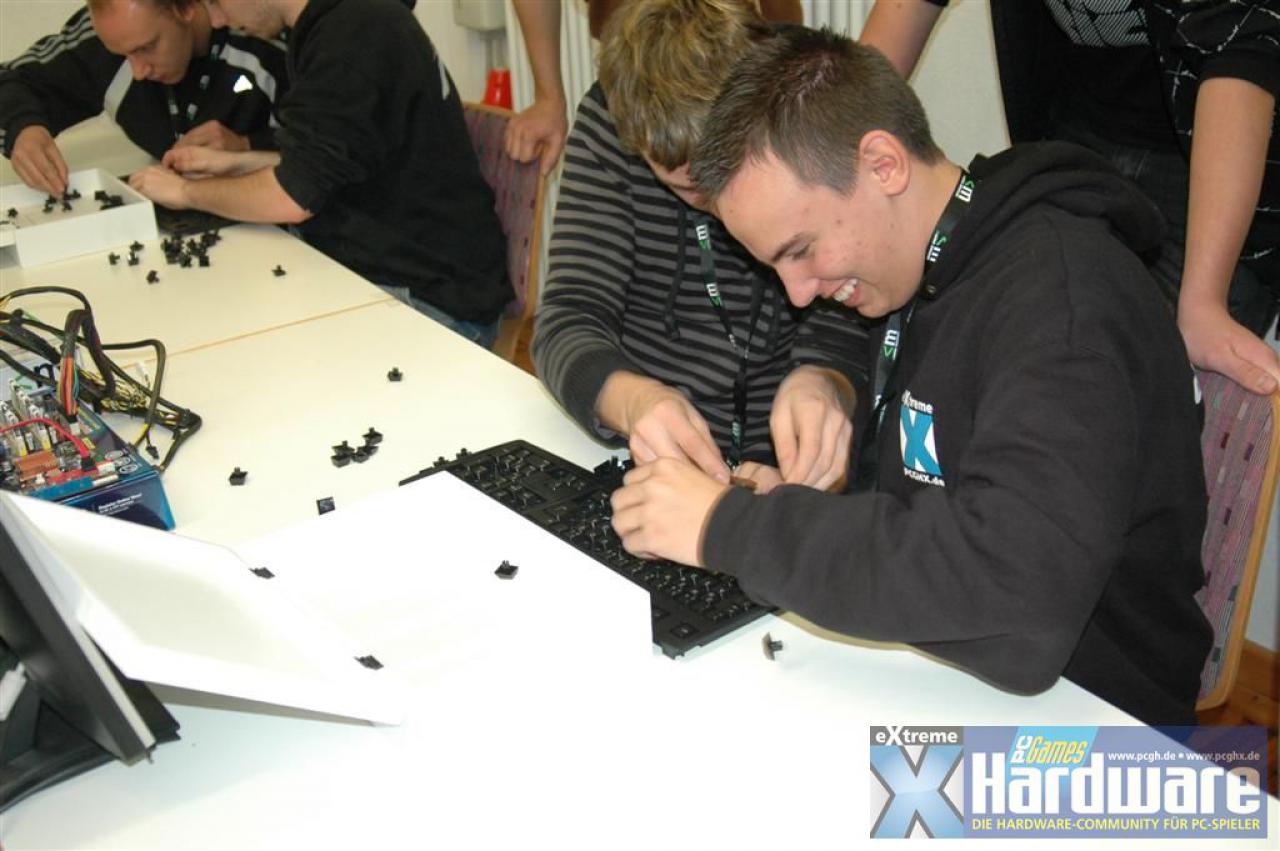 [28/10/2008] EIner der zahlreichen Wettbewerbe: Tastaturpuzzle