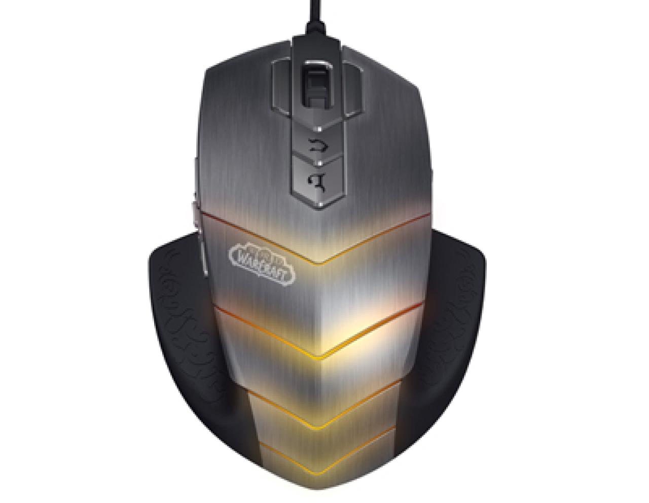 [11/10/2008] Die neue World of Warcraft MMO Gaming Mouse von Steelseries