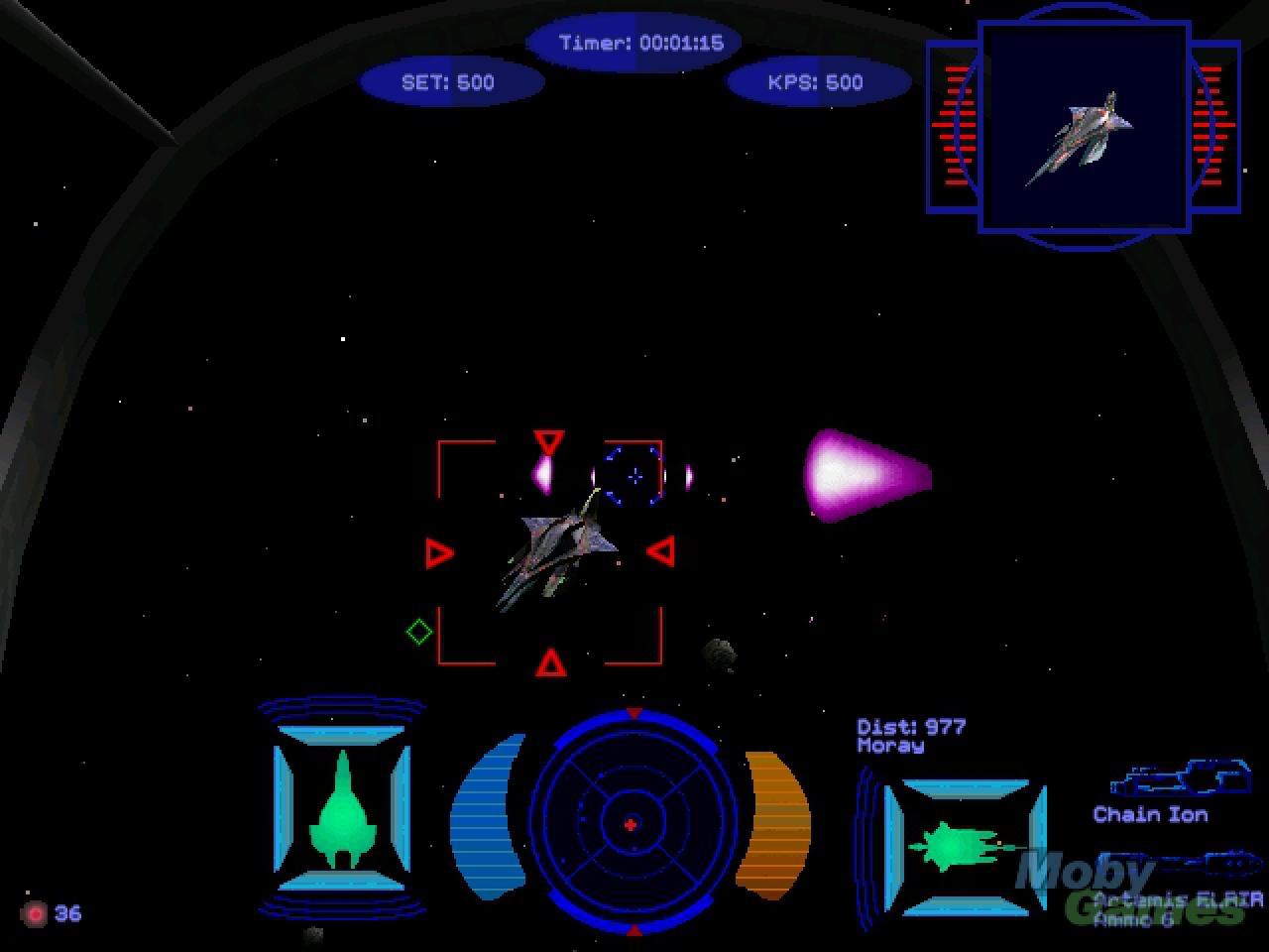 [21/10/2008] Die wilden Neunziger, 1998: Wing Commander Prophecy Secret ops (Bild: Mobygames.com)