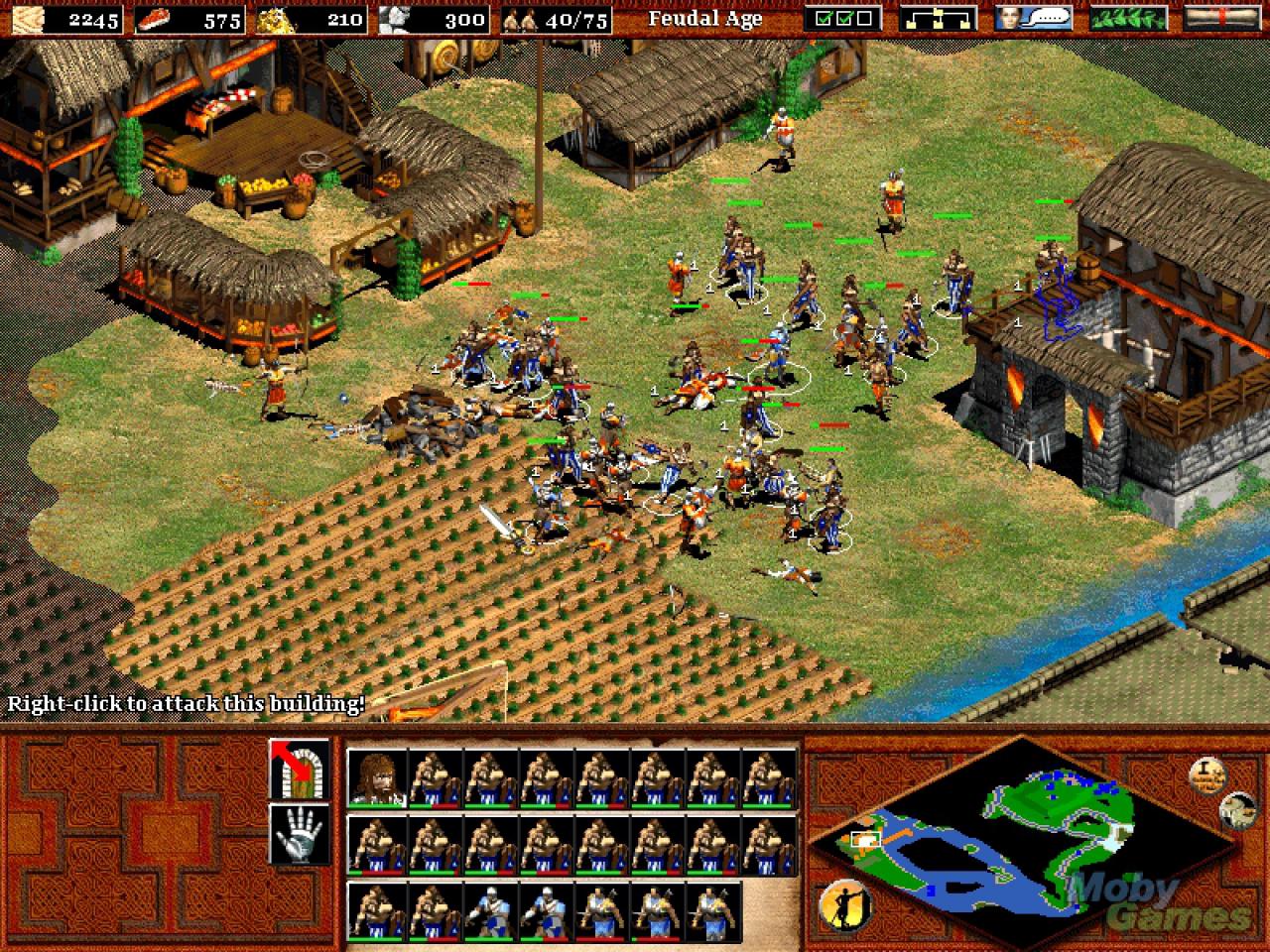 [27/10/2008] Die wilden Neunziger, 1999: Age of Empires 2 - The Age of Kings (Bild: Mobygames.com)