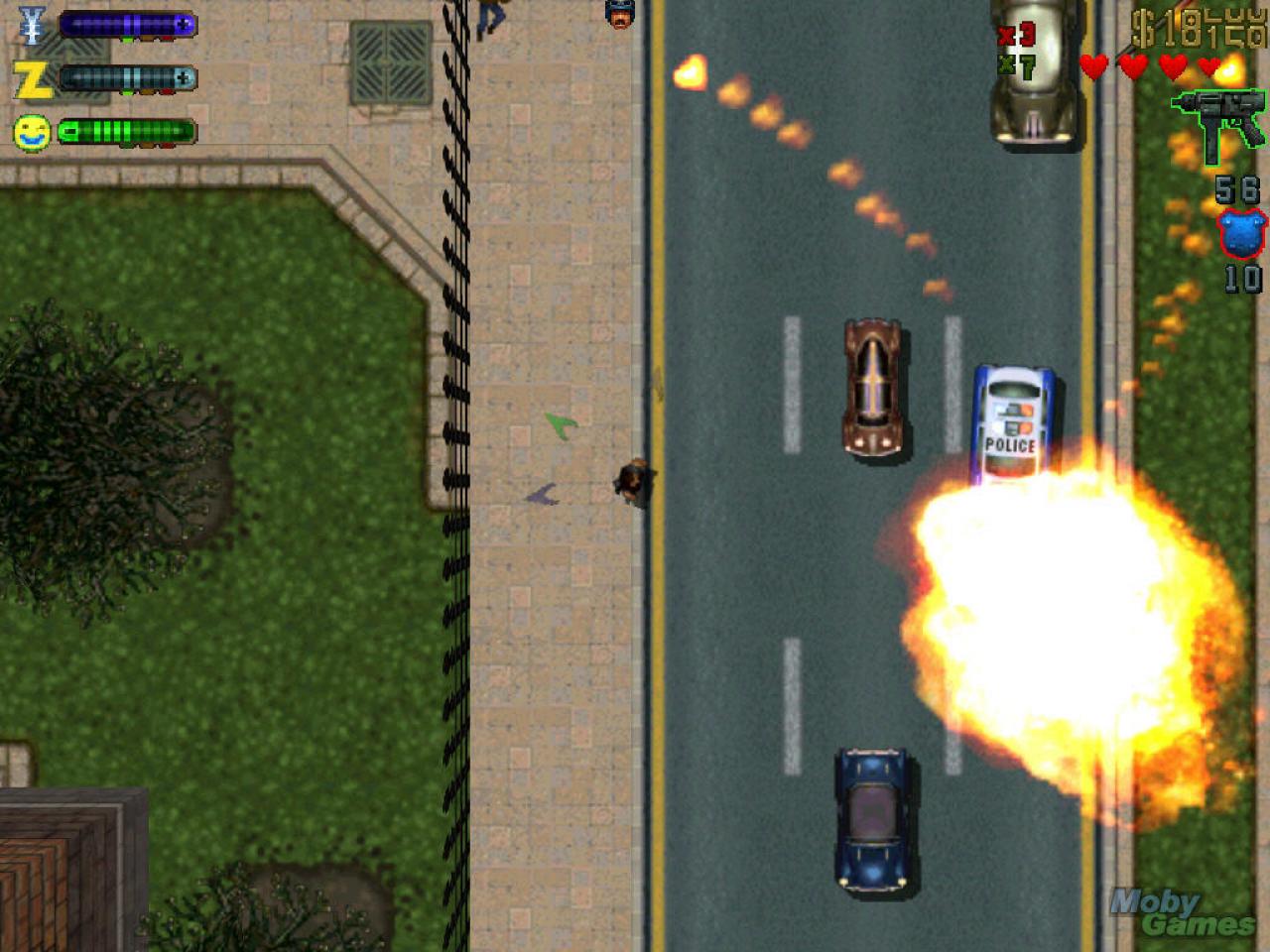 [27/10/2008] Die wilden Neunziger, 1999: Grand Theft Auto 2 (GTA 2) (Bild: Mobygames.com)