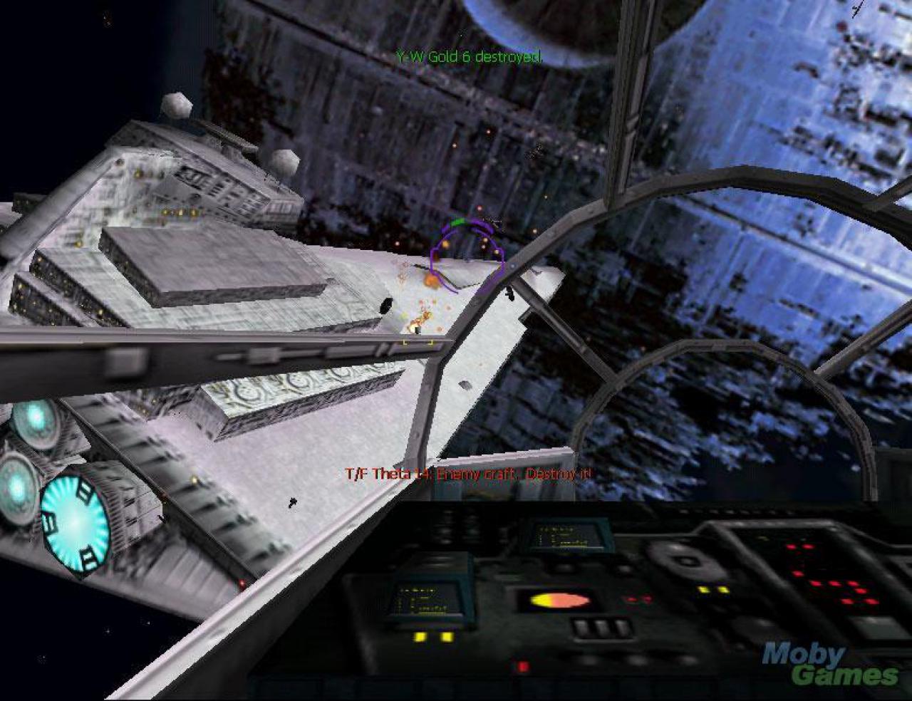 [27/10/2008] Die wilden Neunziger, 1999: Star Wars: X-Wing Alliance (Bild: Mobygames.com)