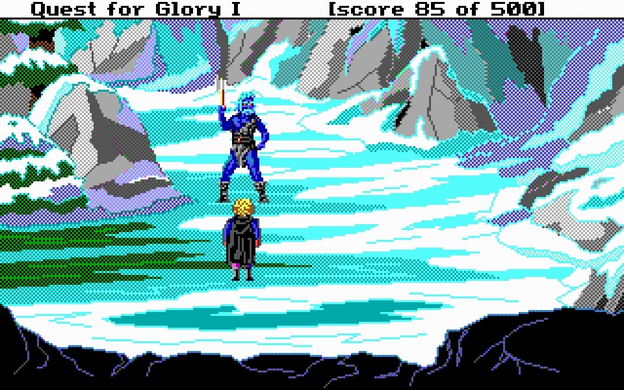 [30/10/2008] Die besten Fantasy-Spiele für den PC aus drei Jahrzenten (Teil 1: Die Achtziger): Heroe's Quest: So you want to be a Hero?, 1989 (Bild: Mobygames.com)