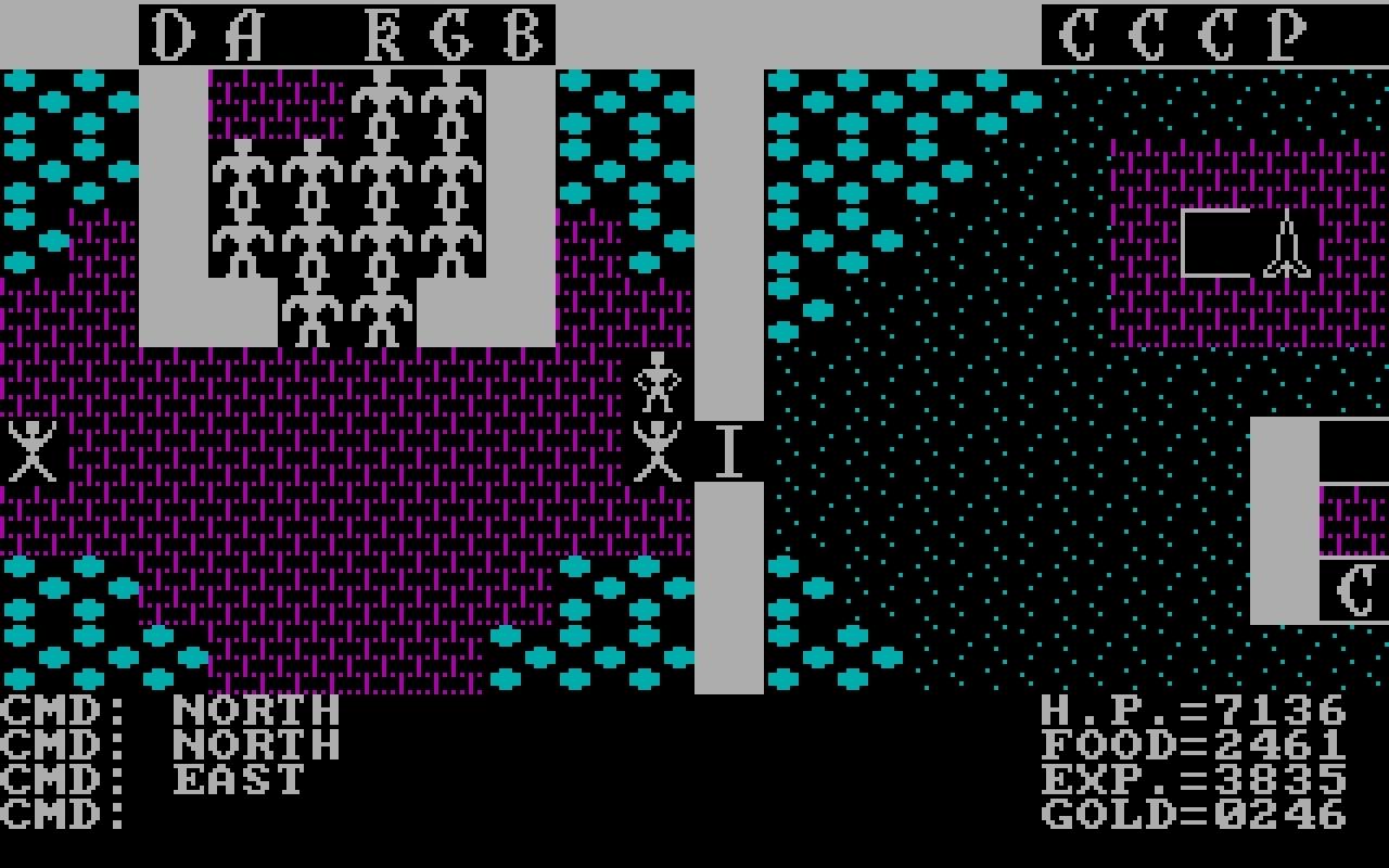 [30/10/2008] Die besten Fantasy-Spiele für den PC aus drei Jahrzenten (Teil 1: Die Achtziger): Ultima 2 - Revenge of the Enchantress, 1983 (Bild: Mobygames.com)