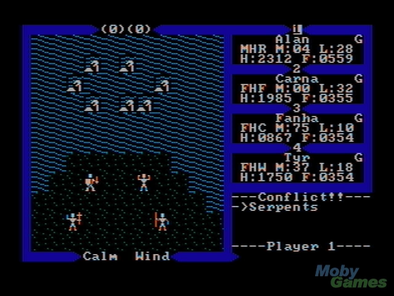 [30/10/2008] Die besten Fantasy-Spiele für den PC aus drei Jahrzenten (Teil 1: Die Achtziger): Ultima 3 - Exodus, 1985 (Bild: Mobygames.com)