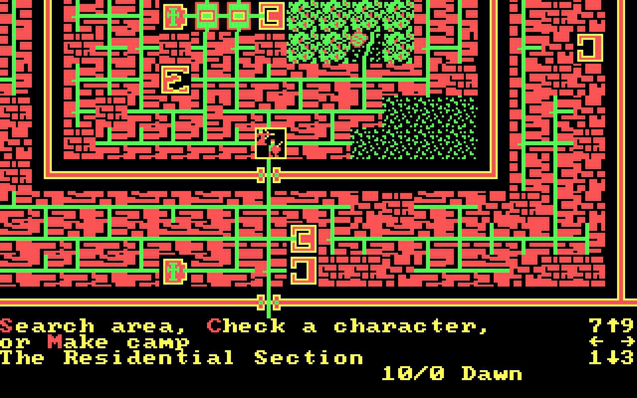 [30/10/2008] Die besten Fantasy-Spiele für den PC aus drei Jahrzenten (Teil 1: Die Achtziger): Wizard's Crown, 1985 (Bild: Mobygames.com)