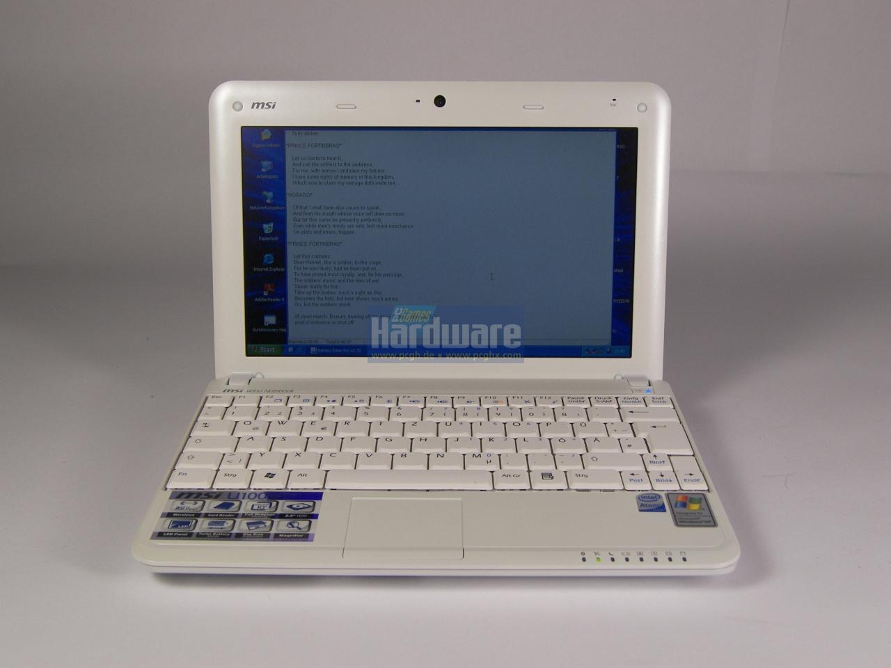 [08/10/2008] MSI Wind U100 Luxury (Bild: PCGH)
