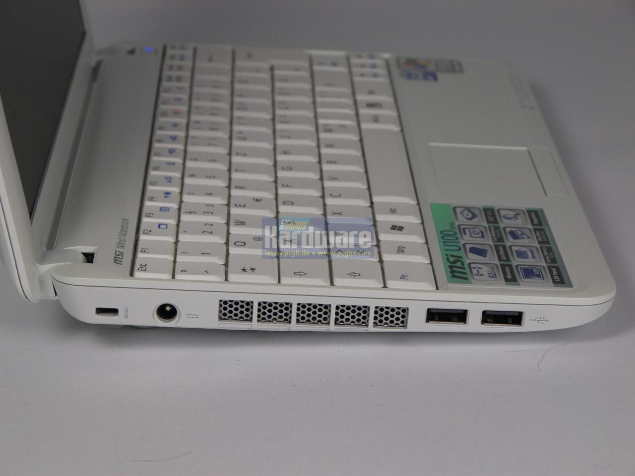 [08/10/2008] MSI Wind U100 Luxury (Bild: PCGH)