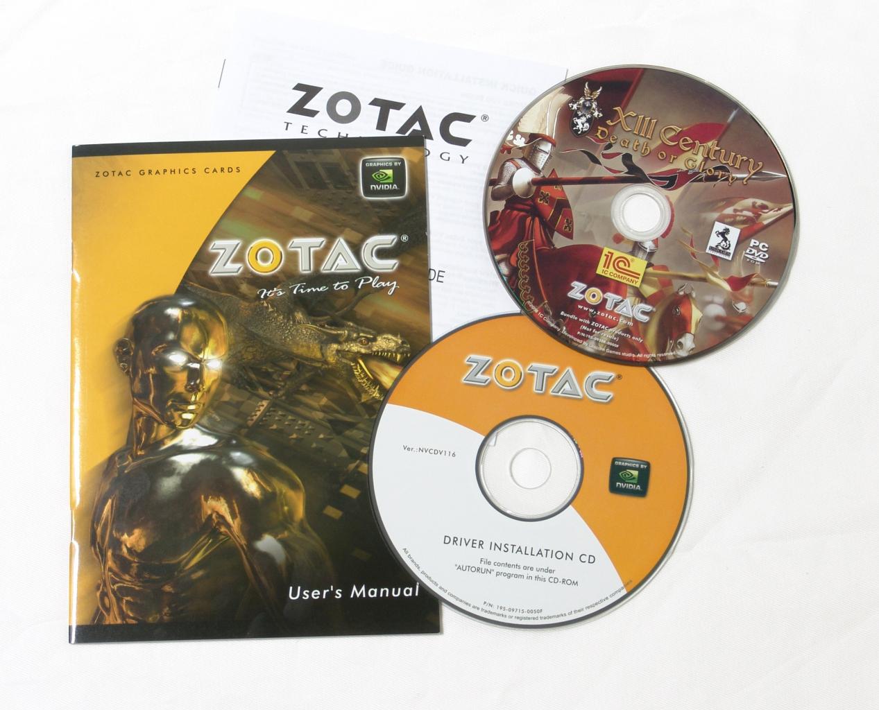 [28/10/2008] Zotac: Geforce 9800GTX+ mit 1GiByte Speicher