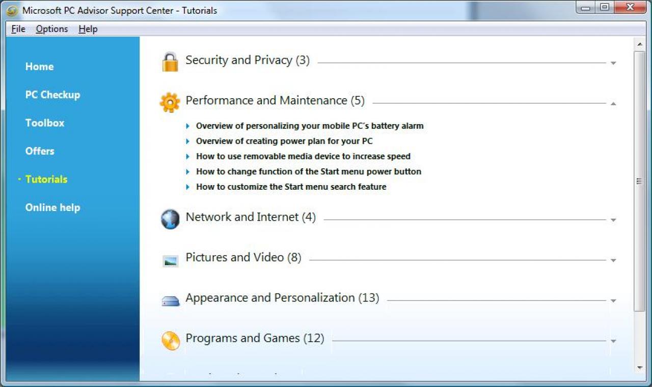 [15/10/2008] Das PC Advisor-Tool von Microsoft. (Bild: maximumpc)