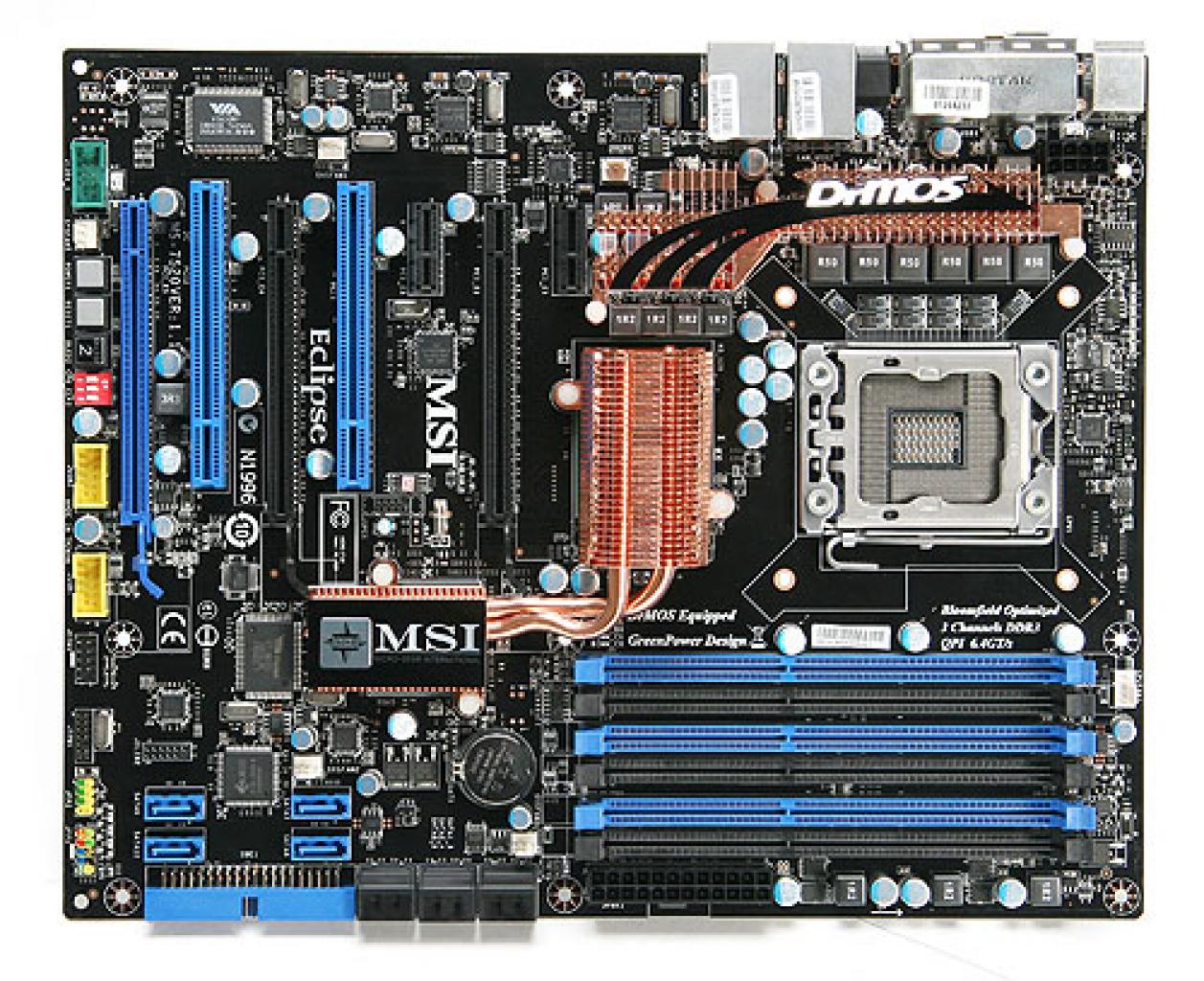 [05/10/2008] MSI X-58 Topmodell: Eclipse (Bild: hardwarezone.com)