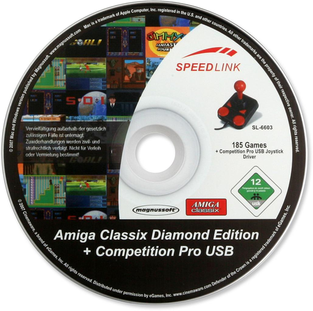 [13/10/2008] 185 Amiga Classic Games (Bild: Speedlink)