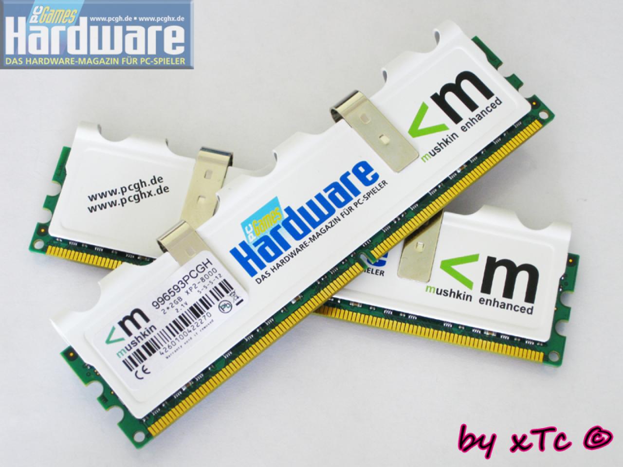 [24/10/2008] PCGH-RAM im Lesertest von xTc. (Bild: xTc)