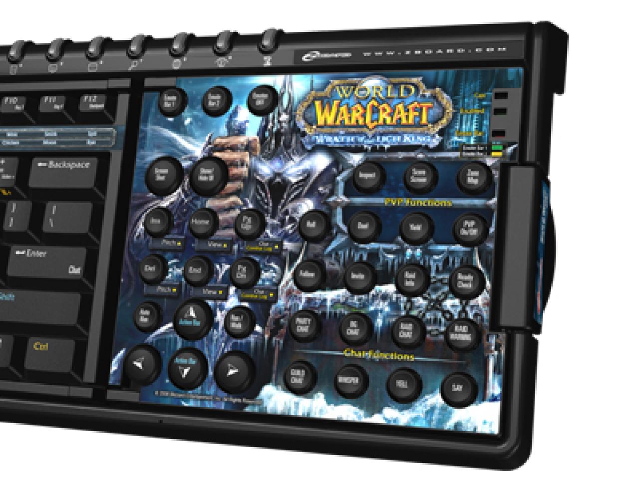 [13/10/2008] Zboard für World of Warcraft: Wrath of the Lich King (Bild: gamingstore.de)