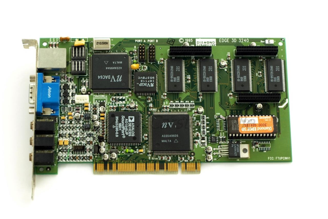 [18/11/2008] VGA-Flops: Nvidia NV-1 (Diamond Edge 3D 3000)