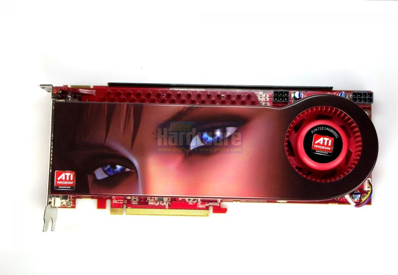[27/11/2008] Radeon HD 3870 X2 (2008): Zwei per PCI-E-Bridge gekoppelte RV670-GPUs mit 2 x 512 MiByte GDDR3-RAM auf einer Karte.