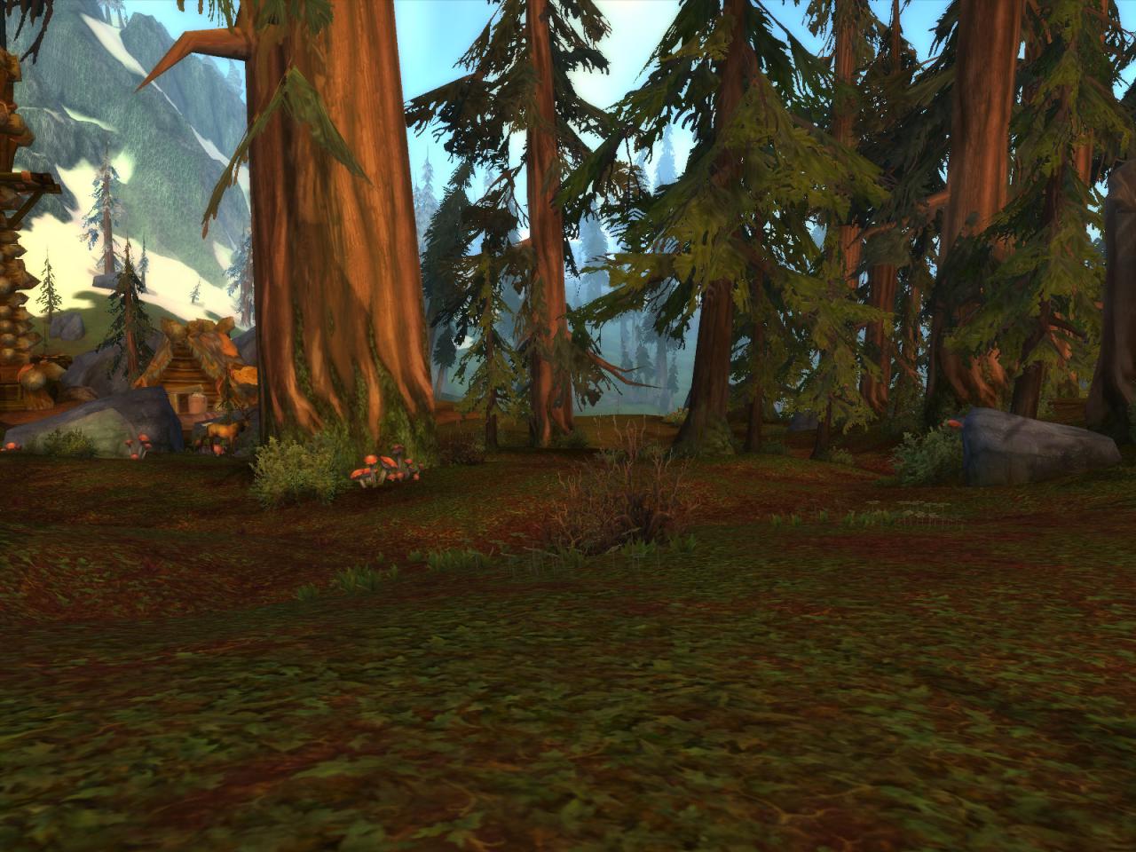 [18/11/2008] Wrath of the Lich King: Bodenobjektdicht in den Grizzlyhügeln (gering)